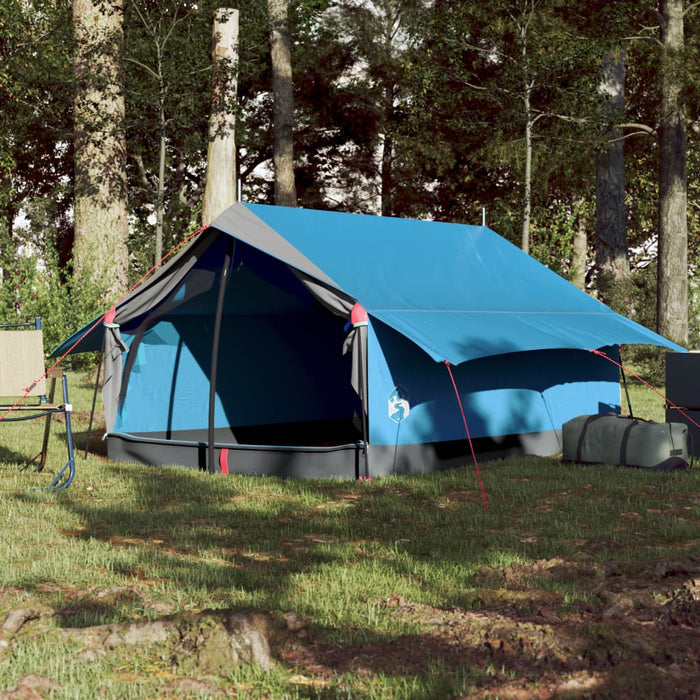 Cort camping pentru 2 persoane, albastru, impermeabil - WALTI WALTI