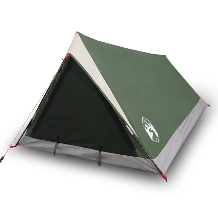Cort de camping pentru 2 persoane, verde, impermeabil - WALTI WALTI
