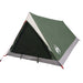 Cort de camping pentru 2 persoane, verde, impermeabil - WALTI WALTI