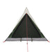 Cort de camping pentru 2 persoane, verde, impermeabil - WALTI WALTI