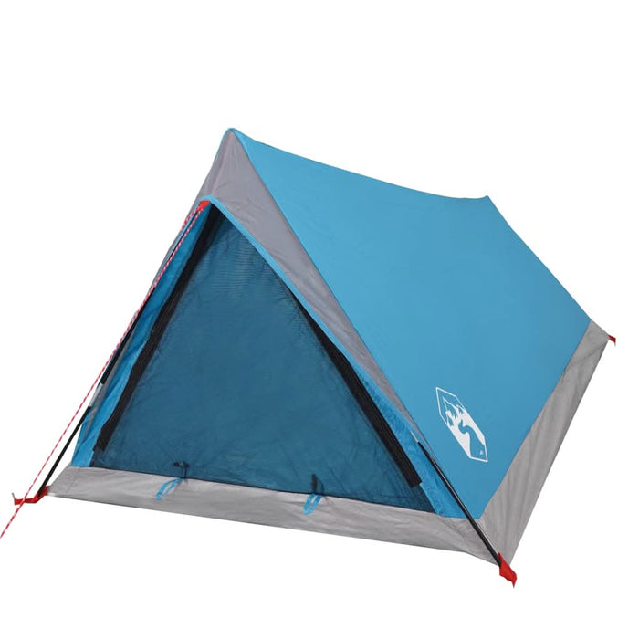 Cort camping pentru 2 persoane, albastru, impermeabil - WALTI WALTI