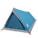 Cort camping pentru 2 persoane, albastru, impermeabil - WALTI WALTI