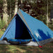 Cort camping pentru 2 persoane, albastru, impermeabil - WALTI WALTI
