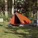 Cort de camping pentru 2 persoane, gri/portocaliu, impermeabil - WALTI WALTI