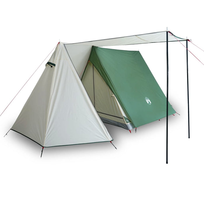 Cort de camping pentru 3 persoane, verde, impermeabil - WALTI WALTI