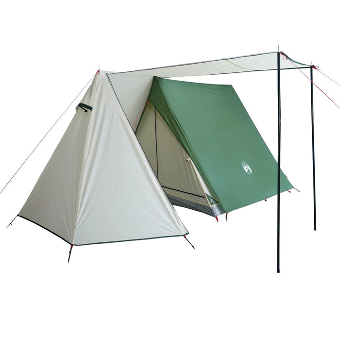 Cort de camping pentru 3 persoane, verde, impermeabil - WALTI WALTI