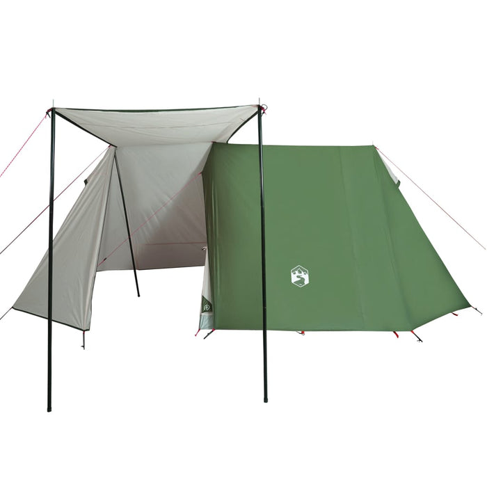 Cort de camping pentru 3 persoane, verde, impermeabil - WALTI WALTI