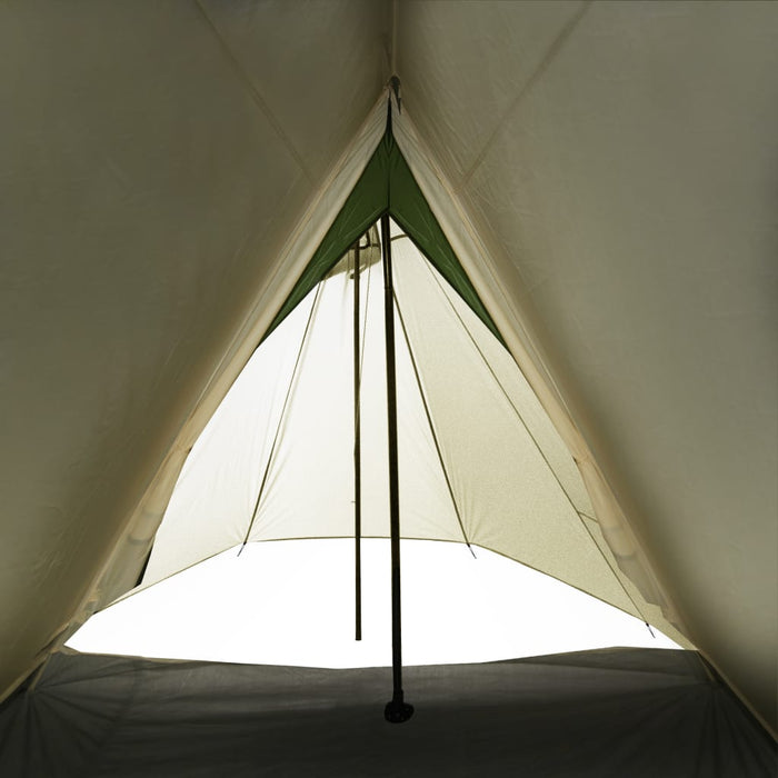 Cort de camping pentru 3 persoane, verde, impermeabil - WALTI WALTI