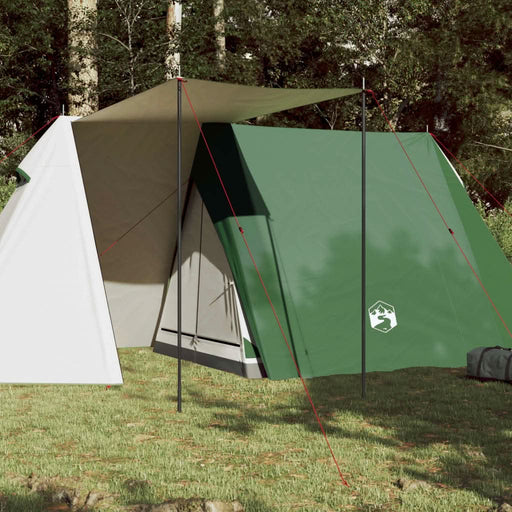 Cort de camping pentru 3 persoane, verde, impermeabil - WALTI WALTI