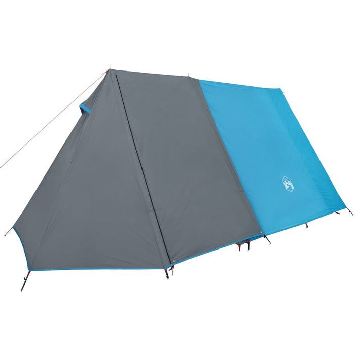 Cort camping pentru 3 persoane, albastru, impermeabil - WALTI WALTI