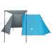 Cort camping pentru 3 persoane, albastru, impermeabil - WALTI WALTI