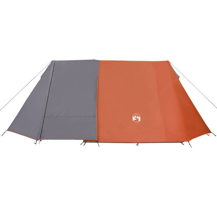 Cort de camping pentru 3 persoane, gri/portocaliu, impermeabil - WALTI WALTI