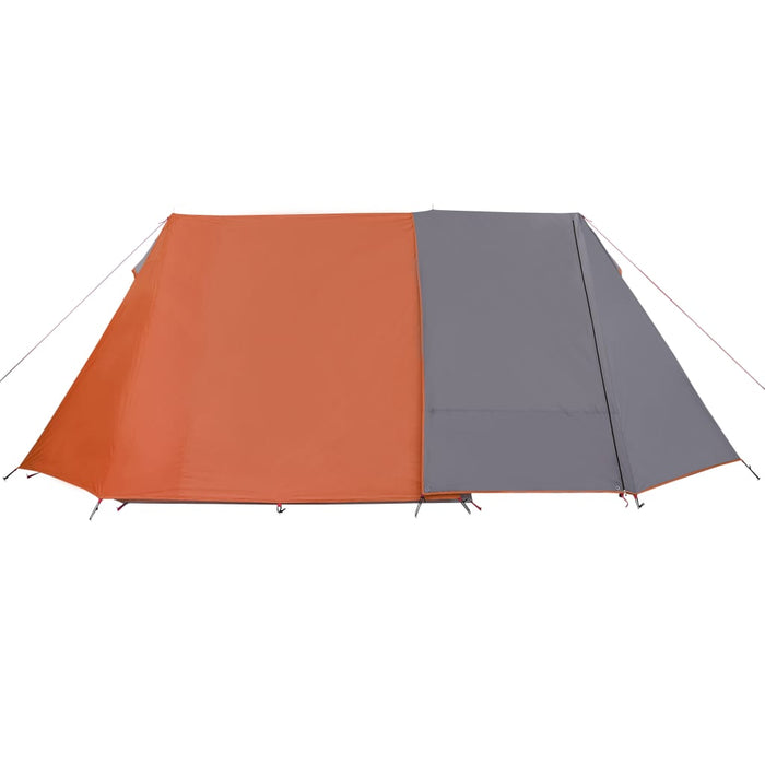 Cort de camping pentru 3 persoane, gri/portocaliu, impermeabil - WALTI WALTI