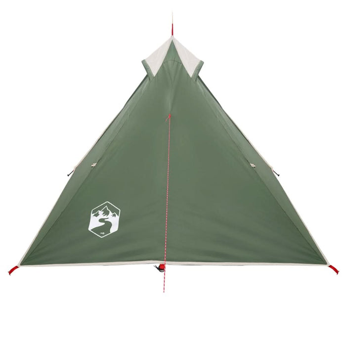 Cort de camping tipi pentru 1 persoană, verde, impermeabil - WALTI WALTI