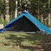 Cort de camping tipi pentru 1 persoană, albastru, impermeabil - WALTI WALTI