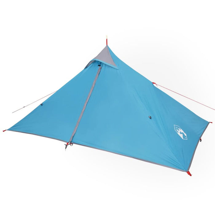 Cort de camping tipi pentru 1 persoană, albastru, impermeabil - WALTI WALTI