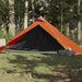 Cort de camping tipi pentru 1 persoană, portocaliu, impermeabil - WALTI WALTI