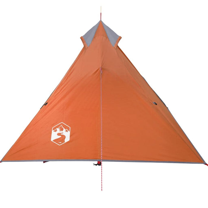 Cort de camping tipi pentru 1 persoană, portocaliu, impermeabil - WALTI WALTI