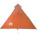 Cort de camping tipi pentru 1 persoană, portocaliu, impermeabil - WALTI WALTI