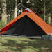 Cort de camping tipi pentru 1 persoană, portocaliu, impermeabil - WALTI WALTI