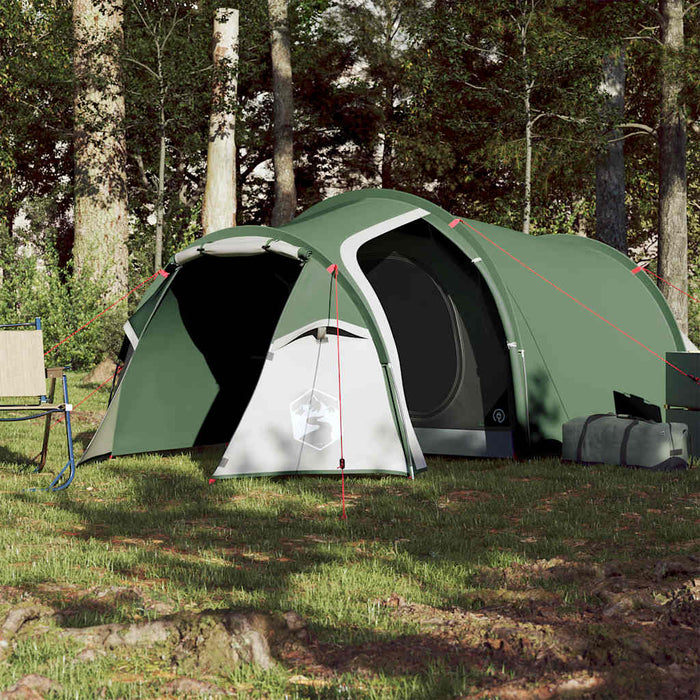 Cort de camping pentru 2 persoane, verde, impermeabil - WALTI WALTI