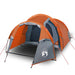 Cort de camping tunel 2 persoane, portocaliu, impermeabil - WALTI WALTI