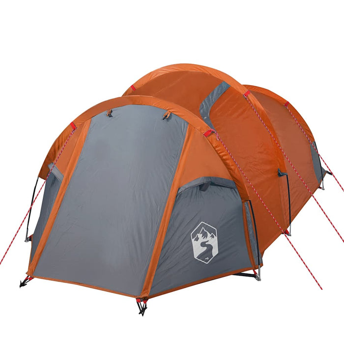 Cort de camping tunel 2 persoane, portocaliu, impermeabil - WALTI WALTI