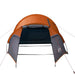 Cort de camping tunel 2 persoane, portocaliu, impermeabil - WALTI WALTI