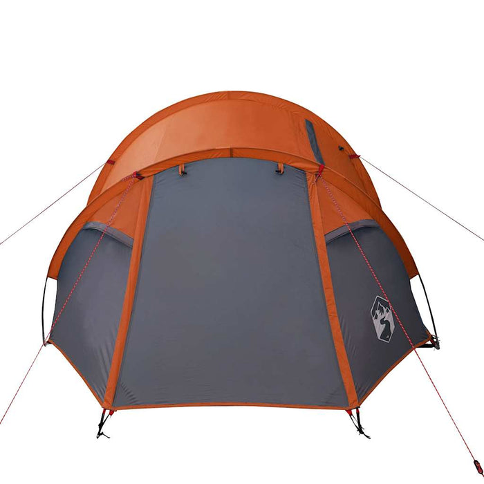Cort de camping tunel 2 persoane, portocaliu, impermeabil - WALTI WALTI