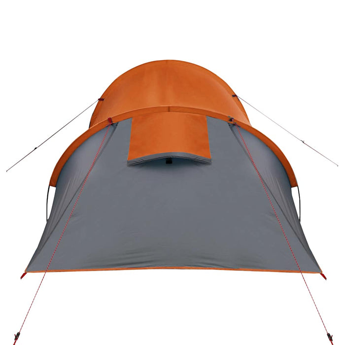 Cort de camping tunel 2 persoane, portocaliu, impermeabil - WALTI WALTI