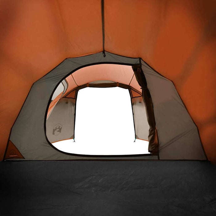 Cort de camping tunel 2 persoane, portocaliu, impermeabil - WALTI WALTI
