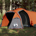 Cort de camping tunel 2 persoane, portocaliu, impermeabil - WALTI WALTI
