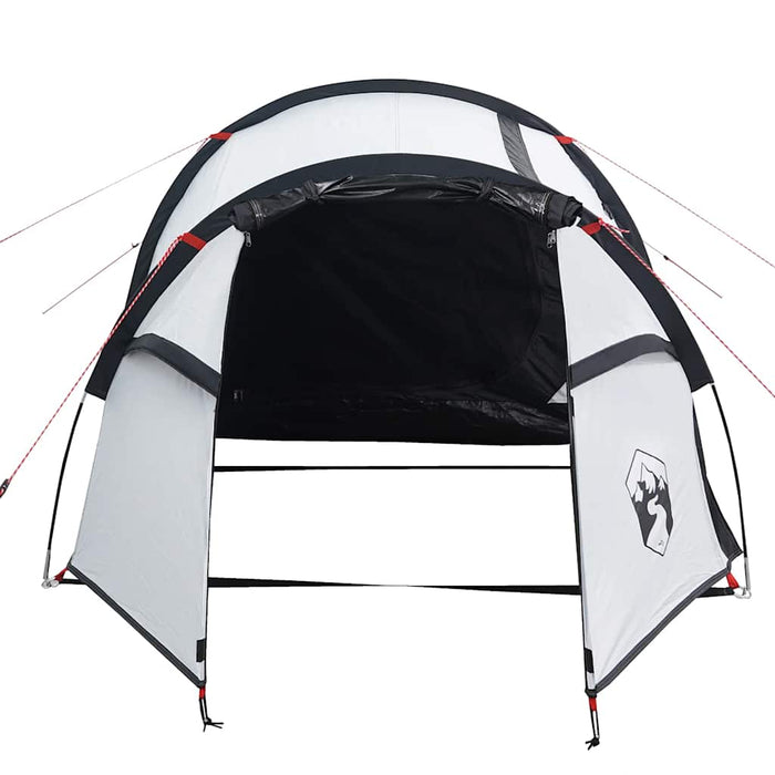 Cort camping tunel 3 persoane, alb, țesătură opacă, impermeabil - WALTI WALTI