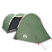 Cort de camping tunel pentru 4 persoane, verde, impermeabil - WALTI WALTI