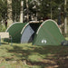 Cort de camping tunel pentru 4 persoane, verde, impermeabil - WALTI WALTI