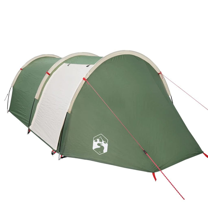 Cort de camping tunel pentru 4 persoane, verde, impermeabil - WALTI WALTI
