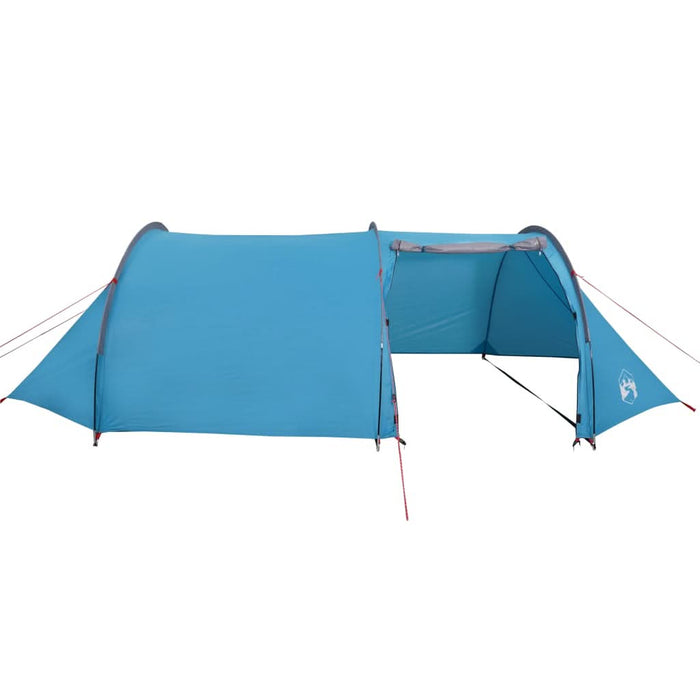 Cort de camping tunel pentru 4 persoane, albastru, impermeabil - WALTI WALTI