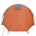 Cort de camping tunel 4 persoane, portocaliu, impermeabil - WALTI WALTI