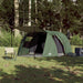 Cort de camping tunel pentru 4 persoane, verde, impermeabil - WALTI WALTI