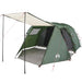 Cort de camping tunel pentru 4 persoane, verde, impermeabil - WALTI WALTI