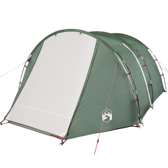 Cort de camping tunel pentru 4 persoane, verde, impermeabil - WALTI WALTI