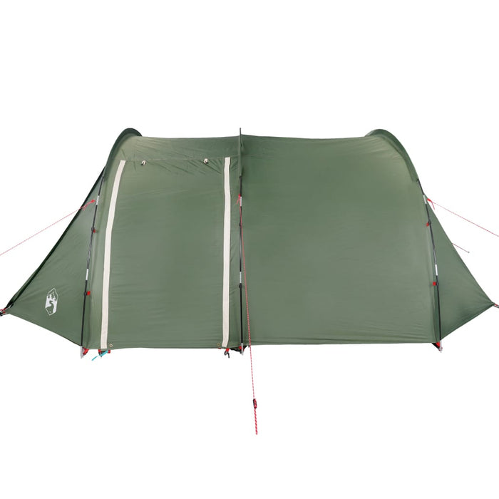 Cort de camping tunel pentru 4 persoane, verde, impermeabil - WALTI WALTI