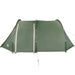 Cort de camping tunel pentru 4 persoane, verde, impermeabil - WALTI WALTI
