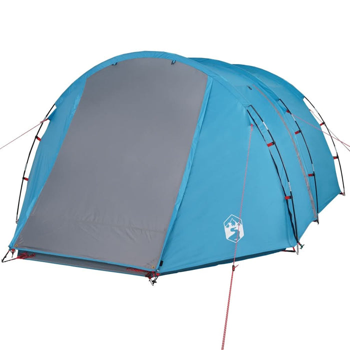 Cort de camping tunel pentru 4 persoane, albastru, impermeabil - WALTI WALTI