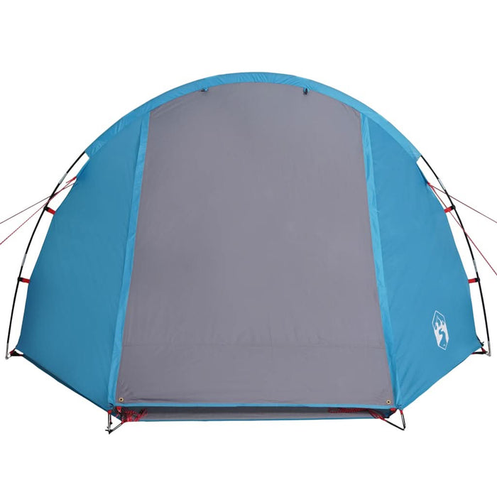 Cort de camping tunel pentru 4 persoane, albastru, impermeabil - WALTI WALTI