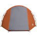 Cort de camping tunel 4 persoane, gri/portocaliu, impermeabil - WALTI WALTI