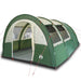 Cort de camping tunel pentru 4 persoane, verde, impermeabil - WALTI WALTI