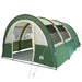Cort de camping tunel pentru 4 persoane, verde, impermeabil - WALTI WALTI