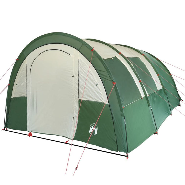 Cort de camping tunel pentru 4 persoane, verde, impermeabil - WALTI WALTI
