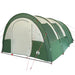 Cort de camping tunel pentru 4 persoane, verde, impermeabil - WALTI WALTI